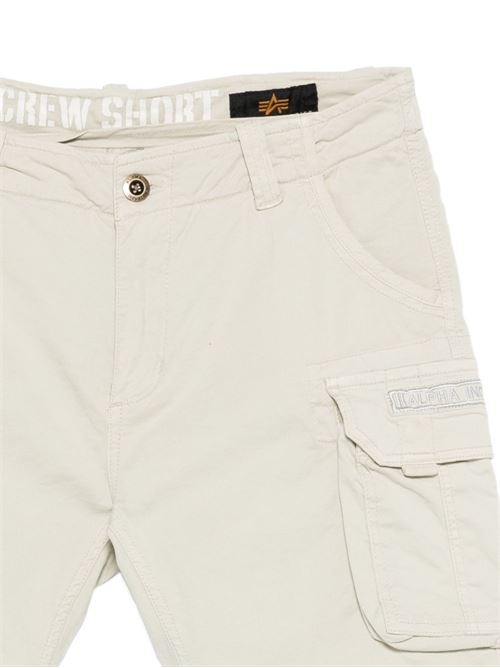 Pantalone cargo uomo Alpha Industries ghiaccio con patch Alpha Industries | 17620310